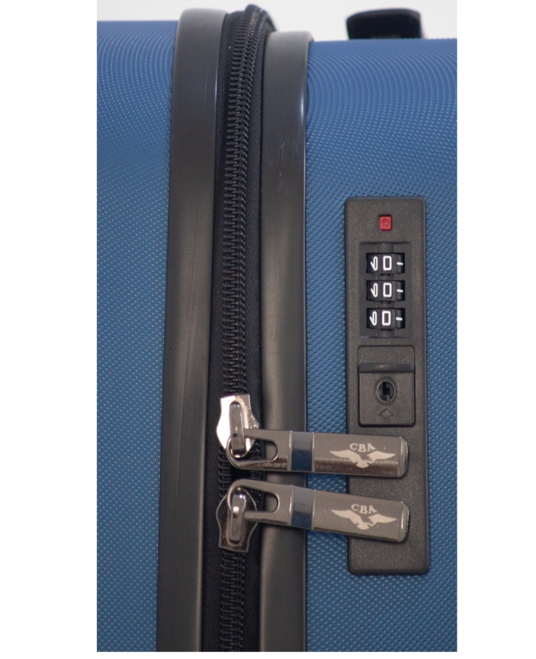 Valises incassables grand-modèle - Bleu nuit – Image 3