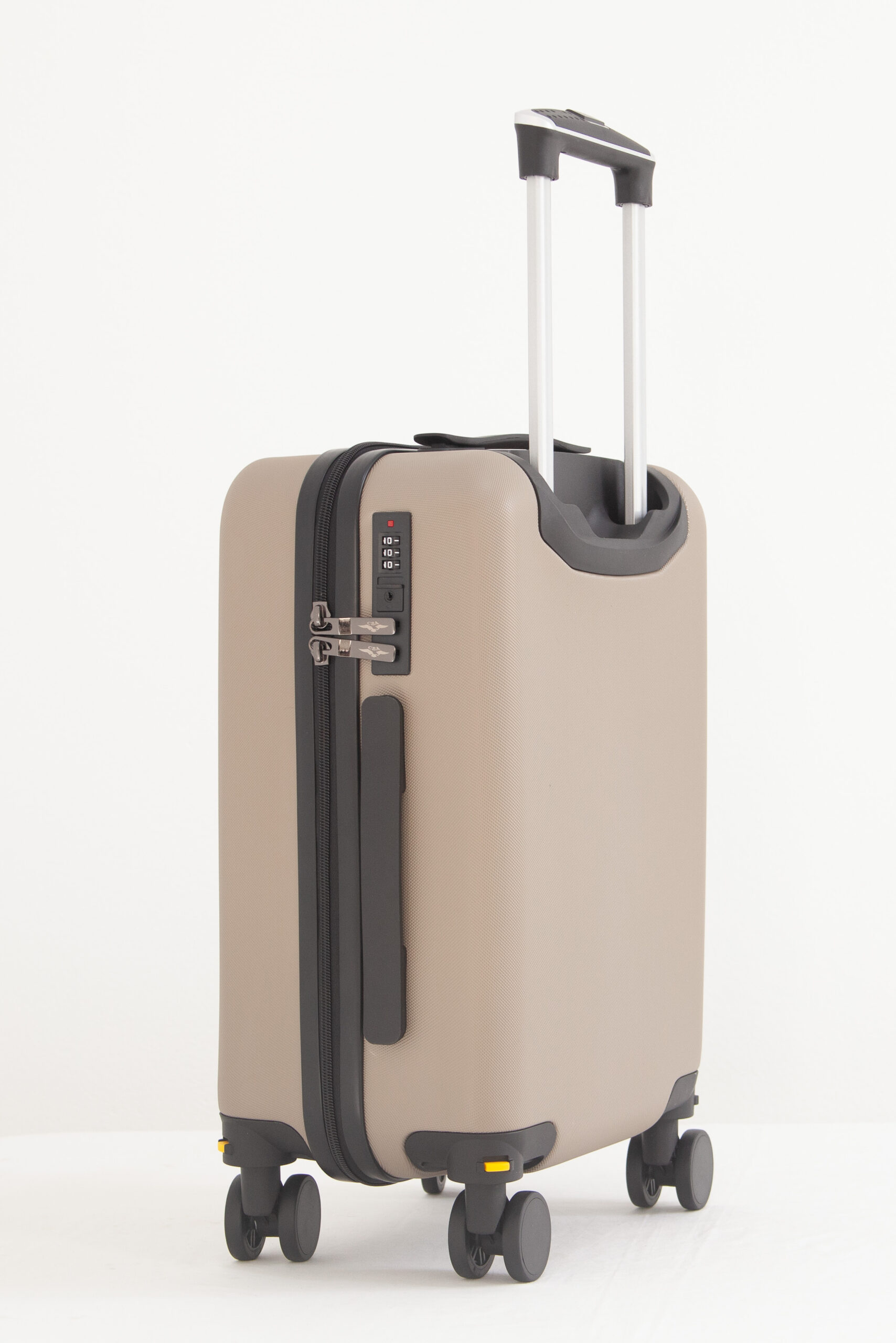 Valise incassable petit modèle 40 cm _ Beige foncé – Image 2