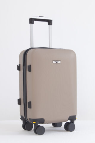 Valise incassable petit modèle 40 cm _ Beige foncé
