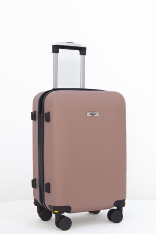 Valise incassable petit modèle 55 cm _ Rose gold