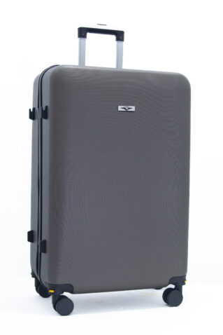 Valise incassable grand modèle _ Gris métallisée