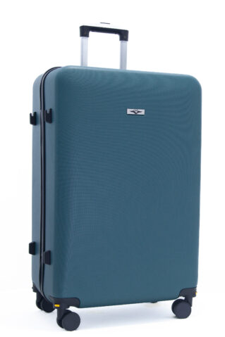 Valise incassable grand modèle _ Bleu pétrole