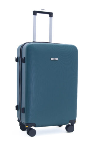 Valise incassable moyen modèle _ Bleu pétrole