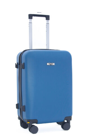 Valise incassable petit modèle 55 cm _ Bleu marine