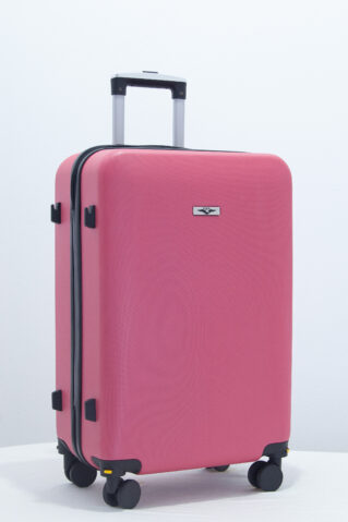 Valise incassable moyen modèle _ Rose fuchsia