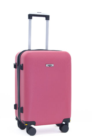 Valise incassable petit modèle 55 cm _ Rose fuchsia