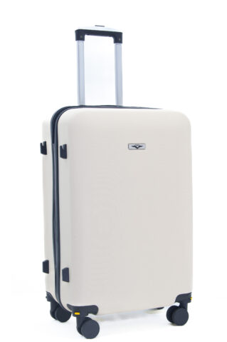 Valise incassable moyen modèle _ Beige clair