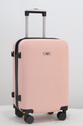 Valise incassable petit modèle 55 cm _ Rose bébé