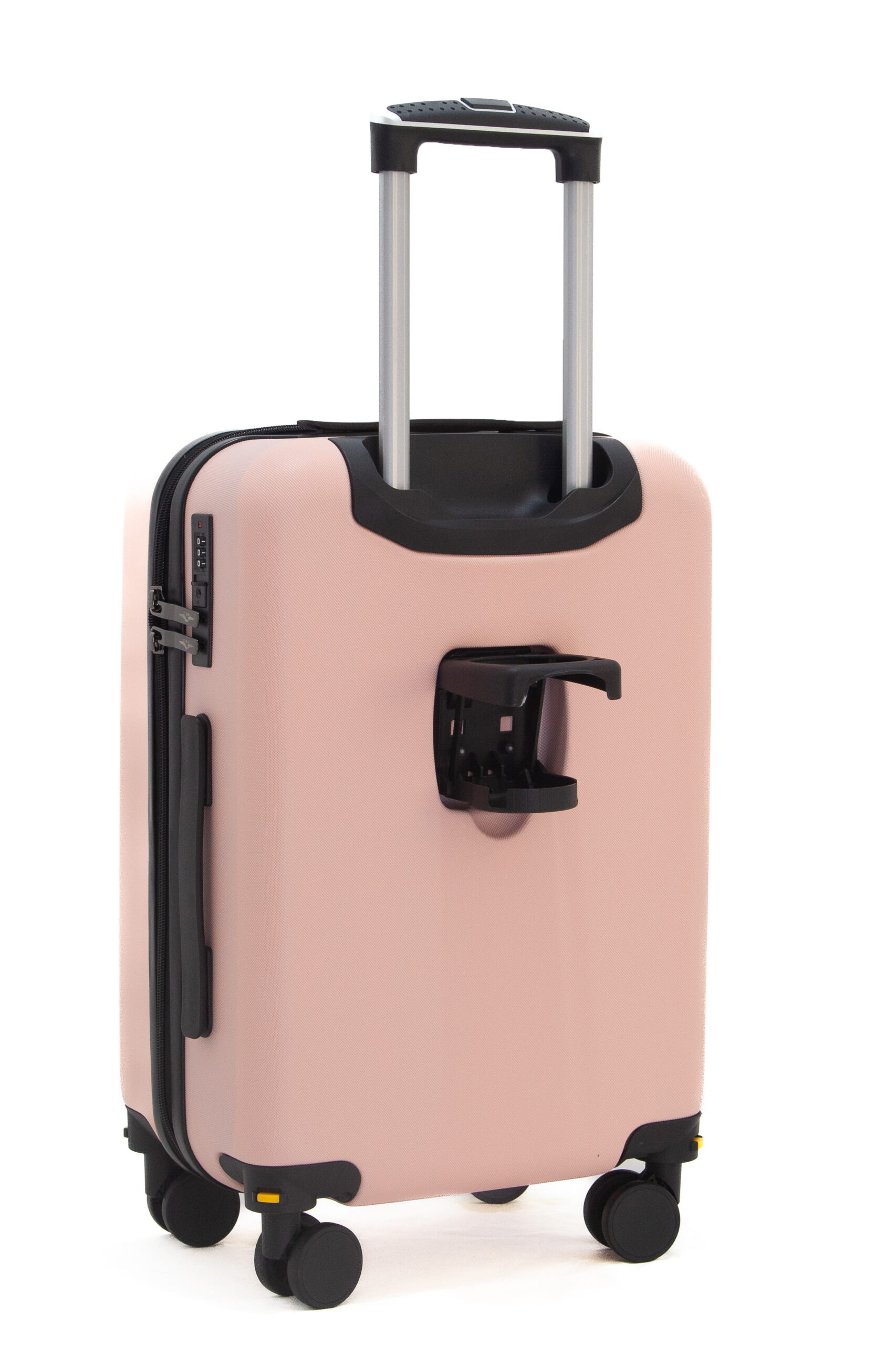 Valise incassable petit modèle 55 cm _ Rose bébé – Image 2
