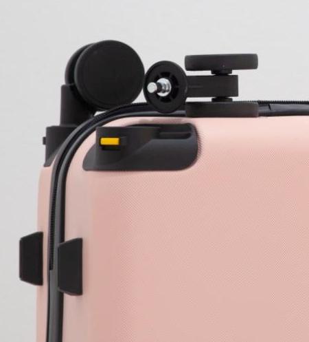 Valise incassable petit modèle 40 cm _ Rose bébé – Image 4