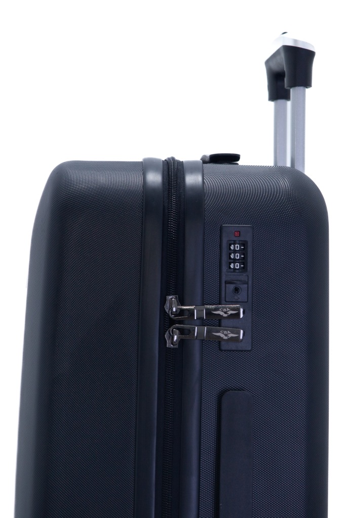 Valise incassable moyen modèle _ Noir – Image 3